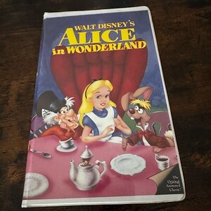 Walt Disney's Alice in Wonderland Black Diamond VHS